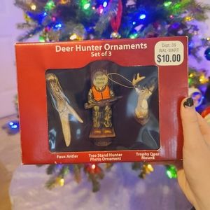 Deer Hunter Ornaments